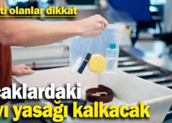 Uçak yolcularına 11 Eylül’den beri süren yasak kalkıyor