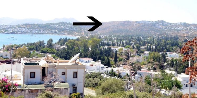 Ortakent’de 200 Bin Dönümlük Deniz Manzaralı Arazi Satışta