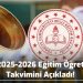 MEB 2025-2026 Eğitim Takvimini Yayımladı: Okullarda Ders Zili Ne Zaman Çalacak?