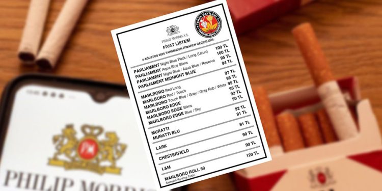 Philip Morris de Zam Kervanına Katıldı: En Ucuz Sigara 90 TL, En Pahalı 100 TL Oldu