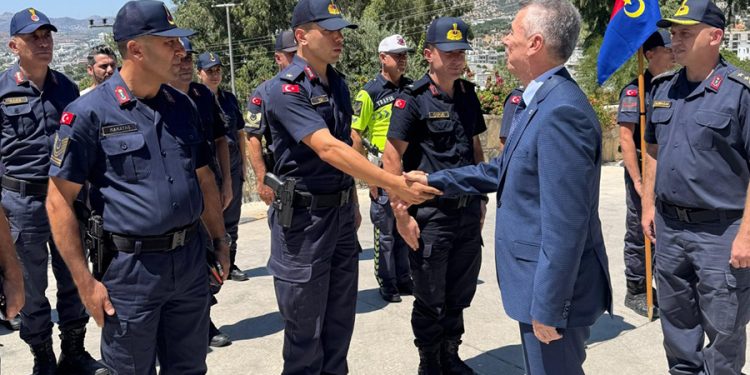 Bodrum Kaymakamı Sırmalı’dan Bodrum Jandarma Komutanlığı’na Ziyaret