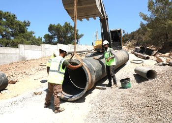 Bodrum’un Patlayan Hatlarını Büyükşehir Yeniliyor