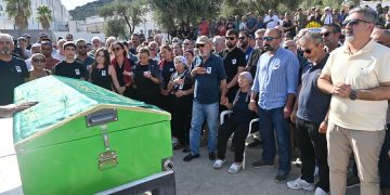 Bodrum, Barbaros Zeki Kaplan’ı gözyaşlarıyla uğurladı