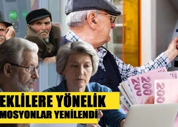 Emekli promosyon ödemeleri yenilendi!
