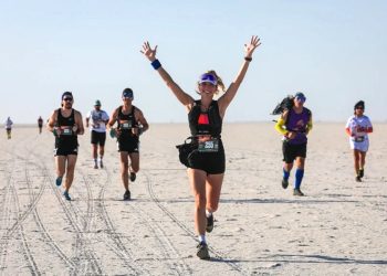 Dünyada Tuz Gölü üzerinde koşulan tek yarış, Runfire Salt Lake Ultra Trail koşuldu