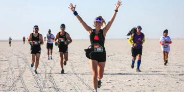 Dünyada Tuz Gölü üzerinde koşulan tek yarış, Runfire Salt Lake Ultra Trail koşuldu