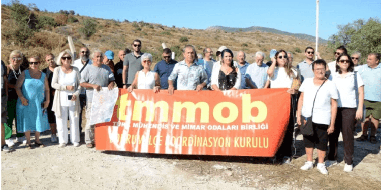 Bitez’de rant amaçlı imar planı düzenlemesine sert tepki gösterdiler