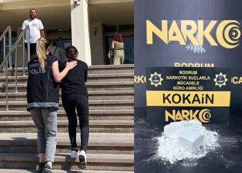 Bodrum Otogarı’nda 290 gram kokainle yakalandı