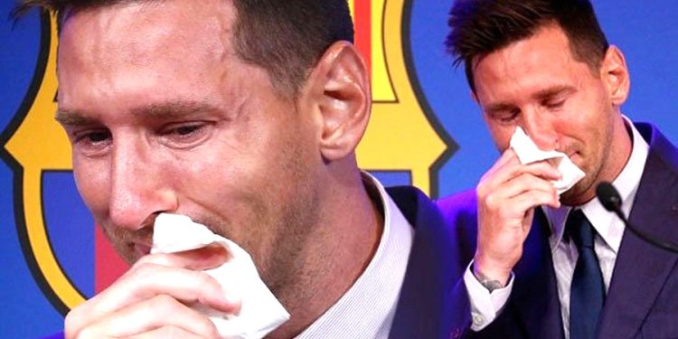 Lionel Messi gözyaşlarıyla veda etti!