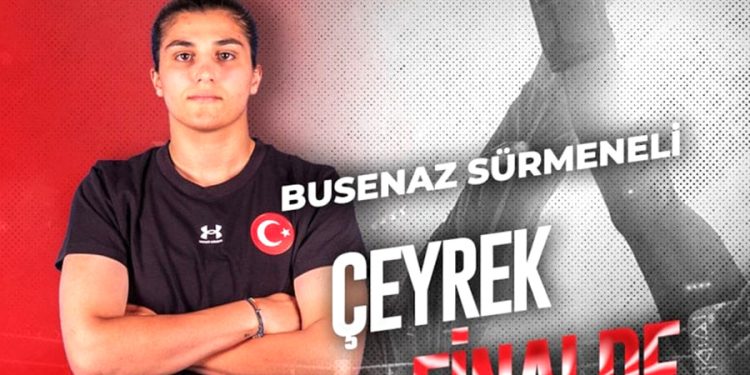Busenaz Sürmeneli çeyrek finalde