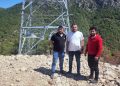 Yüksek gerilim hattında gerginlik “Paralarını alamayan işçiler direk tepesinde süresiz eyleme başladı”
