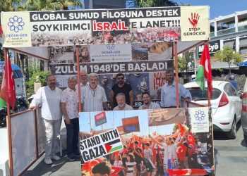 Bodrum İnsani Değerler Derneği’nden Gazze ve Sumud Filosuna Destek Standı