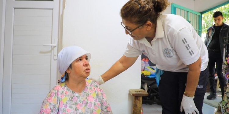 Muğla Büyükşehir’den Behiye Teyze ve Kızı Fatma’ya Destek Eli