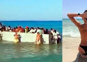 Çıplaklar adası çıldırdı, Afrika’dan gelen göçmenleri adaya sokmadılar