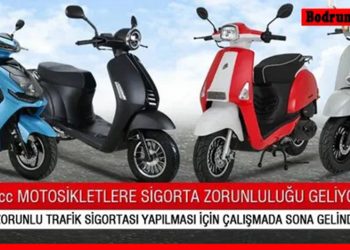 50 cc Altı Motosikletlere Zorunlu Sigorta Geliyor