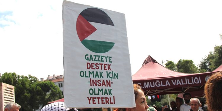 Muğla’dan Gazze’ye Destek Sesleri: “Gazze Muğla’dır”