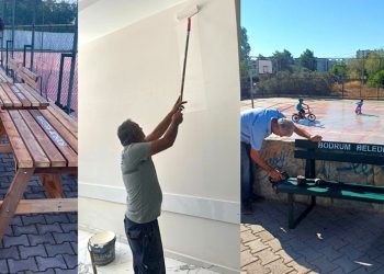 Belediyeden okullara bakım onarım desteği