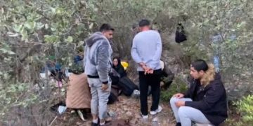Bodrum ormanlarında 33 göçmen ve 4 göçmen kaçakçısı şüphelisi yakalandı
