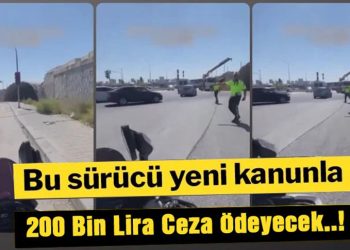 Bakan Yerlikaya görüntüleri paylaştı, ‘dur’ ihtarına 200 bin TL’lik cezayı anımsattı