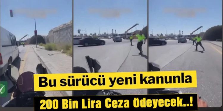 Bakan Yerlikaya görüntüleri paylaştı, ‘dur’ ihtarına 200 bin TL’lik cezayı anımsattı
