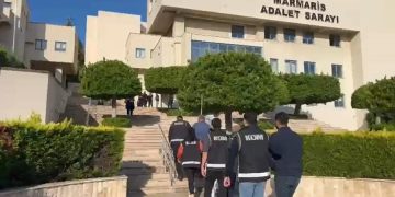 Mermer ocağında feci ölüm