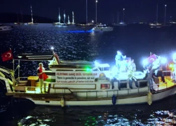 Bodrum’dan Sumud filosuna destek