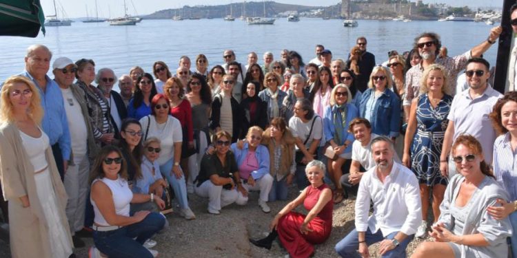 Bodrum Gönüllüleri Bir araya geldi. “Birlikte oldukça güzeliz”