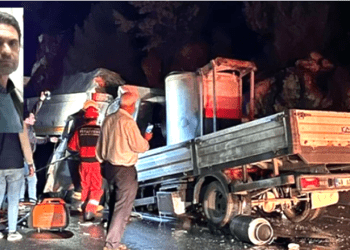 Milas – Yatağan yolunda feci kaza… Süt toplama aracı mermer kamyonuna çarptı 1 ölü