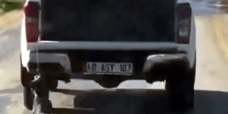 Muğla’yı ayağa kaldıran görüntü, köpeğini aracının arkasında sürükleyerek öldürdü