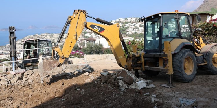 Bodrum Yollarında Çalışmalar Devam Ediyor