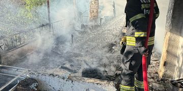 Yalıkavak Geriş Mahallesi’nde Korkutan Ev Yangını