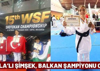 Muğlalı Şimşek, Balkan şampiyonu oldu