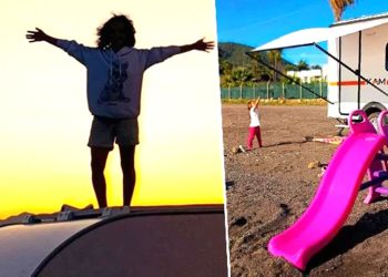 İstanbul’un yoğunluğundan bunalan aile, şehri terk edip doğada yaşamaya başladı