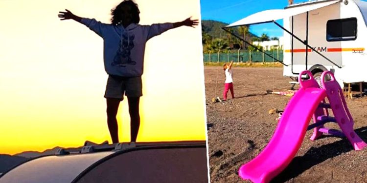 İstanbul’un yoğunluğundan bunalan aile, şehri terk edip doğada yaşamaya başladı