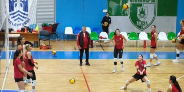 Bodrum’un İncileri Vakıfbank Maçına Hazırlanıyor