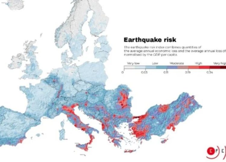 Dünya İsviçre’nin yayınladığı bu SİSMİK HARİTAYI konuşuyor, Türkiye’de var…