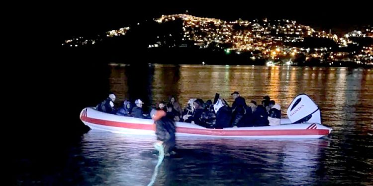 Göçmenler Bodrum açıklarında radara takıldı