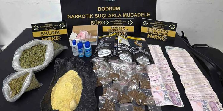 Muğla’da uyuşturucu operasyonlarında 8 tutuklama