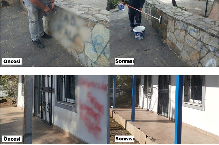 Bodrum Belediyesi Kent Estetiğini Korumaya Devam Ediyor