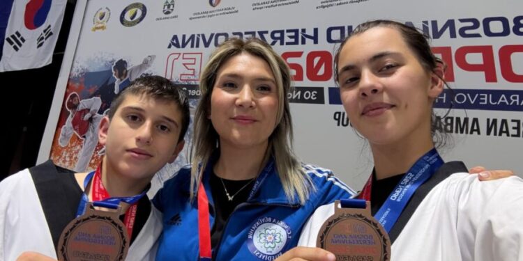 Büyükşehir Taekwondocuları Saraybosna’da Türkiye’yi Gururlandırdı