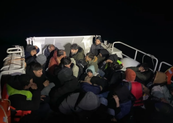 Bodrum açıklarında göçmen operasyonu