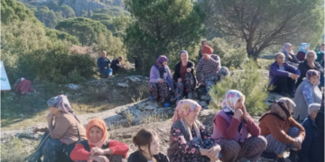 Milas köylüleri maden ocağına karşı ayaklandı