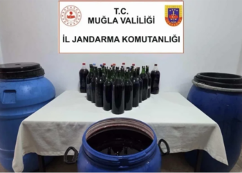 Bir ton sahte- kaçak içki ele geçirildi