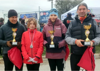 İzmir Gazi Ata Dağ Koşusu’nda Bodrumlu atletlerden 4 kupa