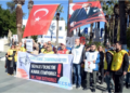 Kamu emekçileri iş bıraktı eylem yaptı halay çekti Kuru Ekmek Zammına Hayır