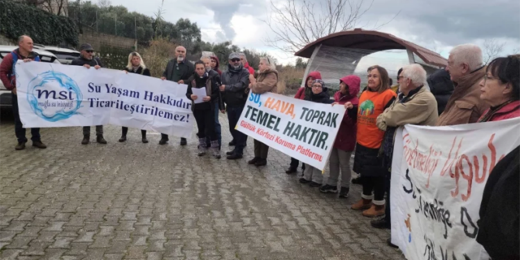 MUSKİ VE MUĞLA BÜYÜKŞEHİR BELEDİYESİNE BÜYÜK TEPKİ
