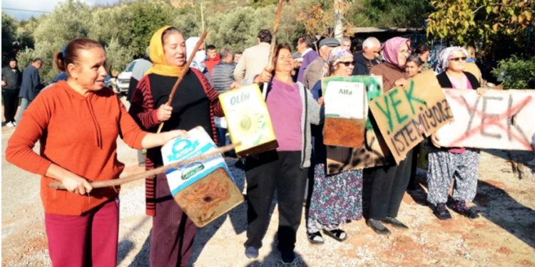 Bodrum’da Mazılıların teneke çalarak  kovaladıkları RES’çiler yeniden hamle