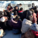 Karadan ulaşımın olmadığı ıssız bölgeye terk edilen göçmenler kurtarıldı