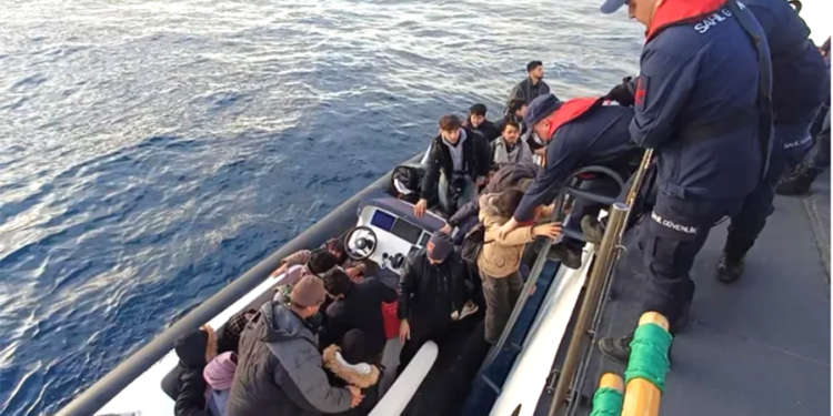 Muğla Açıklarında Göçmen Operasyonu