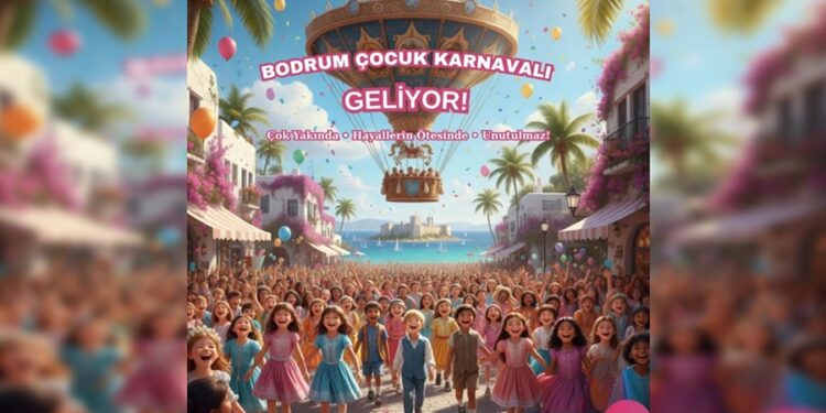 Bodrum’da Çocuk Karnavalı Coşkusu: Eğlence Başlıyor!